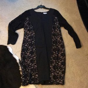 Calvin Klein Black Cocktail Dress size 22